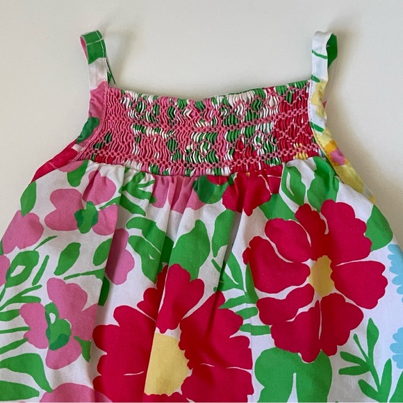 Lily Pulitzer Girls’ Sarafina Ant Print Dress with Matching Diaper Cover - 3-6M - Picture 4 of 13